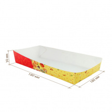 Лоток для хот-дога Рог Изобилия