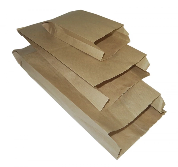Пакет бумажный с V-образным дном 180x90x300мм, 40 г/м крафт