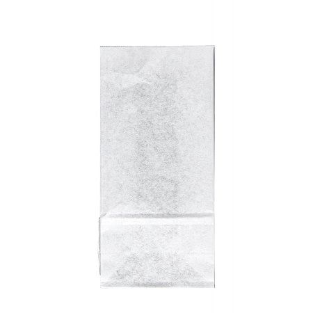 Крафт пакет с прямоугольным дном 80x50x170мм, 65 г/м2 (белый)